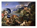 Buy Acis and Galetea Hiding from the Giant Polyphemus at AllPosters.com