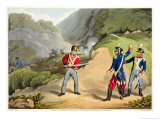Buy A British Soldier Taking Two French Officers at the Battle of the Pyrenees at AllPosters.com