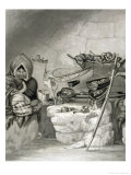 Buy Interior of an Eskimo Snow Hut, Winter Island 1822 at AllPosters.com