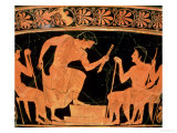 A Musical Contest, Detail from an Attic Red-Figure Calyx-Krater, from Cervetri, circa 510 BC