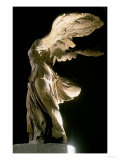 Side View of the Victory of Samothrace