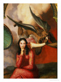 Good and Evil: the Devil Tempting a Young Woman, 1832 (Detail)