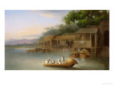 A Riverside Dwelling, Indo-China