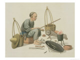 Buy A Tinker Plate 37 from "The Costume of China" at AllPosters.com