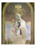 Buy The Madonna and Child, a Detail from the Tabernacle of the Canto Al Mercatale, 1498 at AllPosters.com