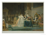 Buy The Divorce of the Empress Josephine 15th December 1809 at AllPosters.com