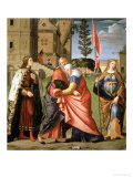 The Meeting at the Golden Gate with Saints, 1515