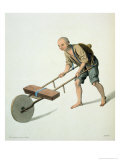 Buy A Labourer Plate 27 from "The Costume of China" at AllPosters.com