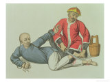 Buy Hamstringing a Malefactor Plate 17 from "The Punishments of China" at AllPosters.com