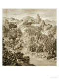 Buy The First Battle Between the Chinese Army and That of the Eleuths in 1759, Detail at AllPosters.com