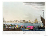 View of the Neva, the Harbour and the Exchange at St. Petersburg