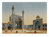 View of the Courtyard of the Mesdjid-I-Shah, Isfahan, from 