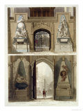 Buy The Entrance into the Choir and the West Entrance, Plate 20 from "Westminster Abbey" at AllPosters.com