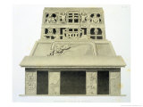 Buy Facade of the Temple of the Sun, Palenque, Plate 26 from "Ancient Monuments of Mexico" at AllPosters.com