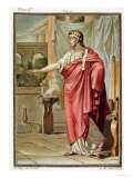 Buy Pyrrhus, Costume for "Andromache" by Jean Racine at AllPosters.com