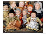Portrait of a Mother with Her Eight Children, 1565 8914465