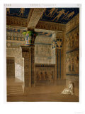 Buy Interior View of the West Temple of the Memnonium, Thebes at AllPosters.com