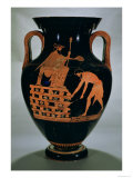 Buy Attic Red-Figure Belly Amphora Depicting Croesus on His Pyre, from Vulci, circa 500-490 BC at AllPosters.com