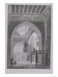 Interior of the Mosque of Kaid-Bey, Plate 55 from 