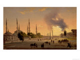 The Racecourse at Constantinople Giclee Print