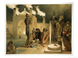 Buy Ateseh-Gah, Indians Devoted to the Cult of Fire, Baku at AllPosters.com