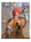Buy Scene of a Tournament in the Fourteenth Century, Detail of the Herald, 1812 at AllPosters.com
