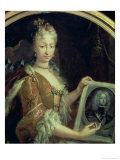 Buy Portrait of Elizabeth Farnese Second Wife of Philip V of Spain at AllPosters.com