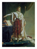 Buy Portrait of Napoleon I in His Coronation Robes, 1804 at AllPosters.com