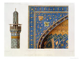 Architectural Details from the Mesdjid-I-Shah, Isfahan, Plate 12-13 from Modern Monuments of Persia