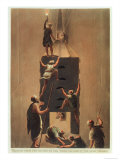 Buy Passage from the Second to the Third Gallery in the Great Pyramid, Plate 5 from "Views in Egypt" at AllPosters.com