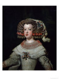 Portrait of the Infanta Maria Teresa Future Queen Marie-Therese of France