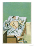 Buy Lovers in Bed, Published 1835, Reprinted in 1908 at AllPosters.com