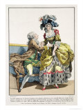 Buy Elegant Gentleman Proposing to a Lady in a "Marguerite" at AllPosters.com