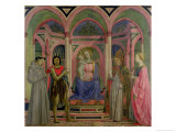 Buy Madonna and Child with St. Lucy, St. Francis, St. Nicolas and St. John the Baptist at AllPosters.com