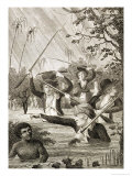 Buy March Through a Swamp or Marsh in Terra Firma, 1794 at AllPosters.com