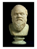 Portrait Bust of Socrates, Copy of Greek Early 4th Century BC Original
