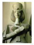 Colossal Statue of King Akhenaten Detail of Head and Upper Torso, New Kingdom