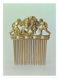Buy Comb Decorated with a Battle Scene from a Scythian Heroic Epic, Early 4th Century BC at AllPosters.com