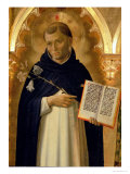 Buy The Perugia Altarpiece, Side Panel Depicting St. Dominic, 1437 (Detail) at AllPosters.com