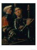 Buy Portrait of a Military Captain with His Squire, circa 1518-22 at AllPosters.com