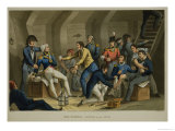 Buy The Cockpit, Battle of the Nile, Showing Nelson Wounded in the Battle at AllPosters.com