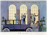 Farewell, Engraved by Henri Reidel, 1920 (Litho) Giclée-Druck