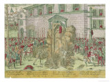 Buy The Execution of Anne of Bourges by Hanging and Burning at the Stake, 21st December 1559 at AllPosters.com