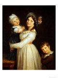 Buy Family Portrait of Madame Anthony and Her Children, 1785 at AllPosters.com