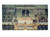 Villa Di Castello from a Series of Lunettes Depicting Views of the Medici Villas, 1599
