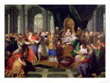 Buy Athaliah Expelled from the Temple, Painted Before 1697 at AllPosters.com
