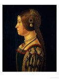 Buy Portrait of Barbara Pallavicino, circa 1520-28 at AllPosters.com