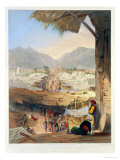 Buy City of Kandahar, Its Principal Bazaar and Citadel, Taken from the Nakarra Khauneh at AllPosters.com