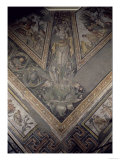 Allegorical Figure of Autumn, Detail of a Mosaic Pavement Depicting the Seasons and Hunting Scenes