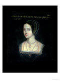 Portrait of Anne Boleyn Second Wife of King Henry VIII, 1533